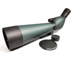 China 25-75x80 Angled Spotting Scopes Waterproof Telescope with Remote Control Tripod supplier