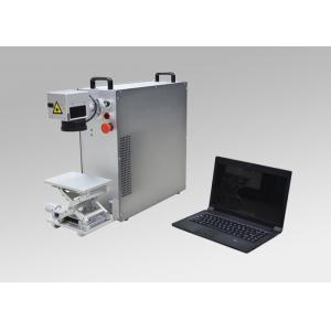 Portable Fiber Laser Engraving Machine , Fiber Laser Marking System 220v
