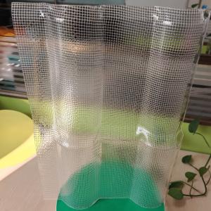 Long-Lasting Clarity Performance PET Skylight Tiles With Reinforced Fiber Cloth Skeleton For Impact Resistance