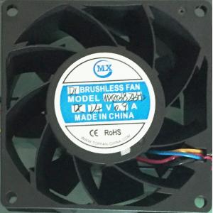 China 80 X 38Mm dc cooler axial 24V brushless cooling fan electronic components supplier