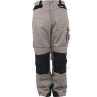 El uniforme modificado para requisitos particulares del gris de la ropa de trabajo jadea los pantalones del workwear del algodón
