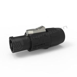 China CQC、CE、UL Powercon étanche à l'eau Plug noir Connecteur 250v 20A Precision Powercon étanche à l'eau à 3 cœurs Connecteur LED AC Femme Masculine Socket 3-Pin Trailer Plug Socket à trois pôles 3-Pin supplier