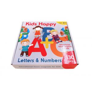 China Decoretive Magnetic Alphabets And Numbers Educational Foam Magnets With Math Symbols supplier