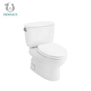 Certified Ceramic Bathroom S/P-Trap Two Piece Toilet Bowl Water Clost Floor Mounted
