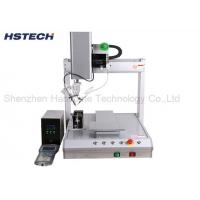 China Stepper Motor 4 Axis Single Desktop Soldering Machine with  LCD Teaching Pendant on sale