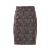 Office Wear Womens Fashion Skirts Stylish Pencil Skirts With Abstract Pattern