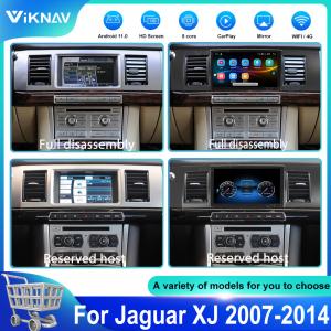 Keep Original Car Functions Android Head Unit For Jaguar XJ 2007-2014 With CarPlay