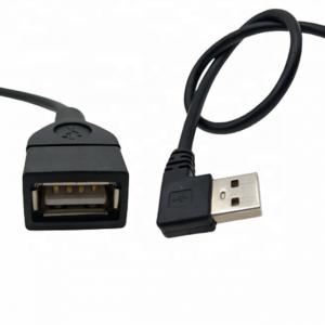 China ROHS OTG Right Angle USB 2.0 Custom Cable Assemblies supplier