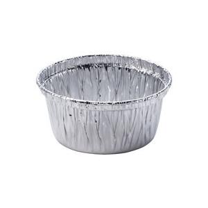 China Fast Food Aluminium Foil Container H22 / H24 Round Shaped Cup Aluminium Foil supplier
