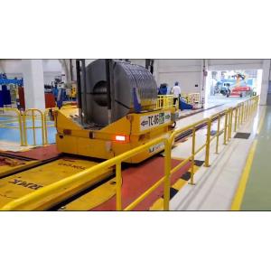 China Automation Rail Transfer Cart Electric Transfer Trolley Customized Table Size supplier