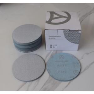 White Aluminum Oxide Hook And Loop Sanding Disc For Wood Orbital Sander