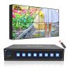China 4KHDMIビデオウォールコントローラ USB自動再生サポート 2X2ビデオウォールプロセッサ 1X2 1X3 1X4テレビウォール wholesale