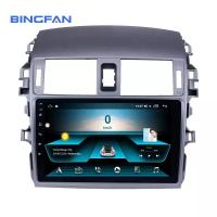 China GPS WIFI BT Easy Link Touch Screen Android 10 Car Radio For Toyota Corolla 2007-2013 9 Inch Android Car Stereo on sale