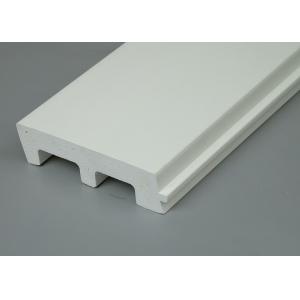 China Recyclable PVC Trim Moulding / PVC Window Trim For Housing No Cracking supplier