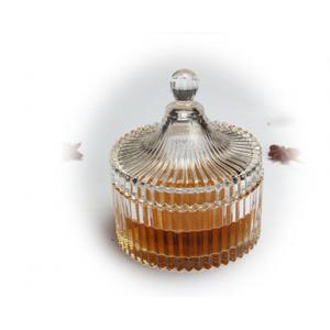 2 Size Mini Glass Candy Jar Storage Glassware Custom Logo Container For Jewelry