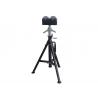 Portable Tripod Pipe Stand with Foldable and Adjustable Roller Head