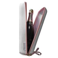 China Champagne Protective Wine Glass Travel Case , Exquisite Bronzing Wine Glass Carrying Case on sale