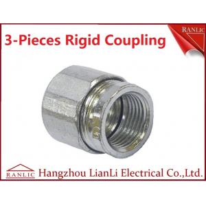 China 1 2 4 Electro Galvanized Rigid Conduit Fittings Malleable & Steel Coupling supplier