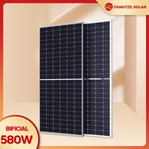 China Half Cell 10BB Bifacial Solar Panel System Renewable Energy 580W supplier