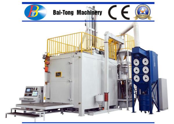 High Efficiency CNC Shot Peening Machine Cyclone / Vibration Screen Separation System