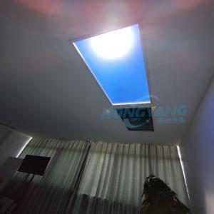 Practical 6500K LED Panel Sky , 60HZ Fake Window With Artificial Sunlight