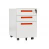 Non KD H620mm Mobile Pedestal Cabinet Cold Rolling Steel Plate