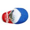 100% Polyester Custom 5 Panel Racing Baseball Caps Dry Fit For Cycling
