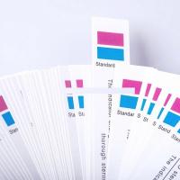 China EN867 EO Indicator Strip Chemical Indicator Paper Card In Hospital Dental Clinic on sale
