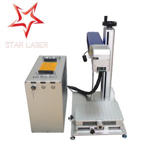 China Fiber CNC Industrial Laser Marking Equipment Red Semi Conductor For Jewelry supplier
