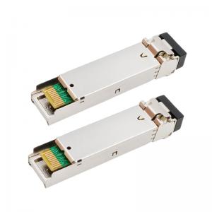 T1310nm / R1550nm Cisco GLC-BX-10U Compatible SFP BIDI Transceiver 10km