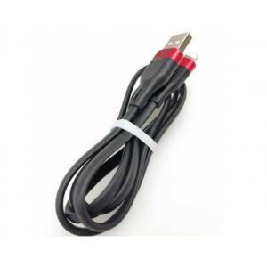 Black Silicone iPhone USB Data Cable USB Charging Cable For Computer, Mobile Phone, Car, Tablet, Power Bank