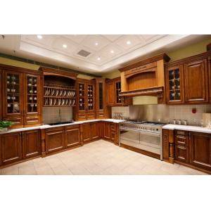 China wooden cabinets,Raised door kitchen,kitchen cabinets,Cherry kitchen cabinet，kitchen set，Luxury kitchen cabinets style supplier