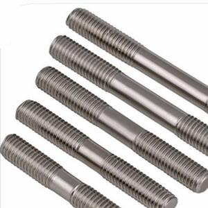 China 3/8 extrémité galvanisée blanche du double DIN976 a fileté Rod Preventing Corrosion Convenient Use supplier