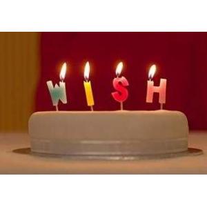 China Decorative Letter Shaped Birthday Candles , Alphabet Birthday Cake Candles supplier
