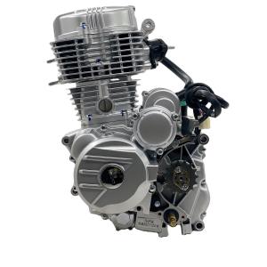 China 250cc Air Cooled Motorcycle Engine with 4 Stroke Single Cylinder and CDI Ignition supplier