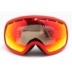 Impact Resistance Cool Snow Glasses , Snowboard Glasses Interchangeable Lenses