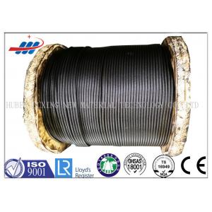 High Carbon Rope Ungalvanized Steel Wire Rope , High Tensile Steel Core Wire Rope