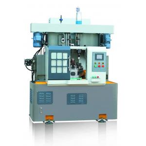 China Rotary Indexed Table Lathe Turning Machine , Drilling Tapping Machine Vertical Two Spindle supplier