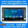 Ouchaungbo Car DVD Radio GPS Navi for Hyundai Click 2002-2012 User interface