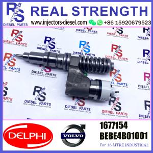 China Injetor diesel DELPHI BEBE 4B01001 A0 de 1677154 V-O-L-V para especs. do EURO de D12 3045 supplier