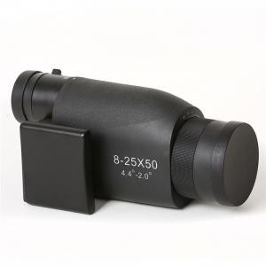 China Tripod Available Phone Monocular Telescope 8 - 25 x 50 Porro Prism Zoom Lens supplier