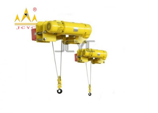 0.5t to 16t Low Headroom Electric Wire Rope Hoist Leading Crane Double Speed