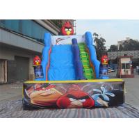 China Amazing Angry Bird Large Commercial Inflatable Slide With Digital Printing on sale