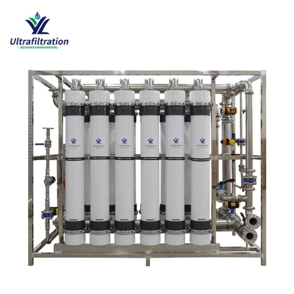 Fully Automatic Operation 500 Tons Per Day Ultrafiltration Equipment Pure Water Equipment Filtration