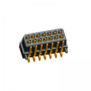 China Right Angle SMT Dual Row Board To Board Power Connector 500 MΩ Min supplier