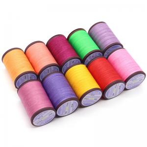High Strength Cored Sewing Thread 100% Polyester Filament Yarn Type for Leather Sewing