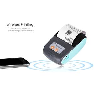 China バーコードの携帯用サーマル プリンター、貯蔵のための無線レシート機械 wholesale
