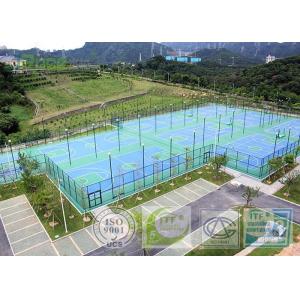 China Roller Paint Anti - UV Synthetic Basketball Court Flooring / Sport Court Surface wholesale