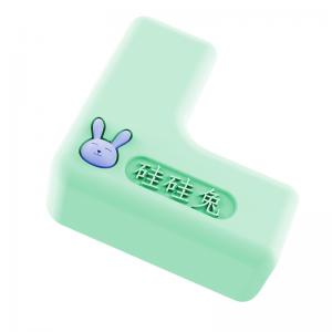 China Silicone Rabbit L-Shaped Silicone Anti-Collision Strip For Children'S Self-Adhesive Anti-Collision Table Corner Strip supplier
