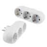 China European 3-Way Power Plug Adapter 250V 10A with 3 AC Outlets wholesale